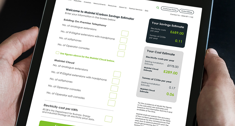 Carbon Estimator